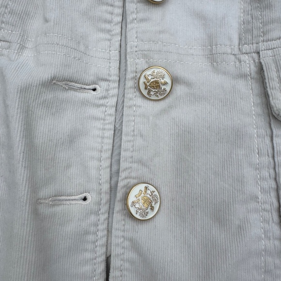 Cream corduroy jacket - Picture 2 of 2